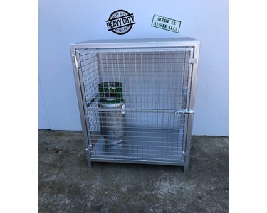 DHE - Gas Bottle Storage Cage – DHE-GBC615-FW