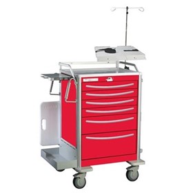 Lightweight Aluminium Emergency Cart | Waterloo UTRLA-333369-RED
