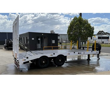 9T Flat Deck Tandem Axle Trailers – Custom Builders