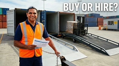 Container Ramp Prices in Australia: Buy vs Hire and What the Full Cost Looks Like (2026)