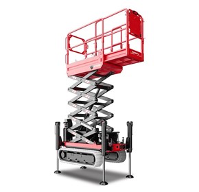 Compact Tracked Scissor Lift 850 HE | slopes up to 23° 