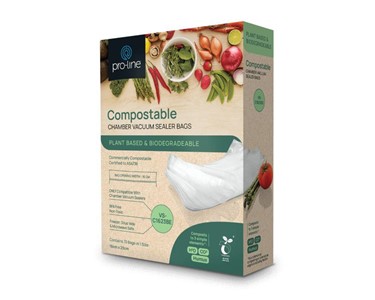 Proline - Compostable Chamber Vacuum Sealer Bags | VS-C1623BE 