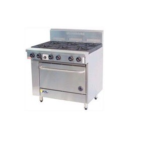 Gas Burner Oven | 4, 6, 8 Burner Cooktop