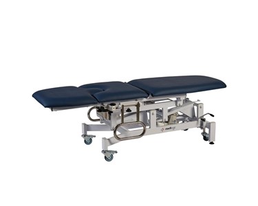 LOGIFORM - Deluxe Electric Gynaecology Couch Navy Blue