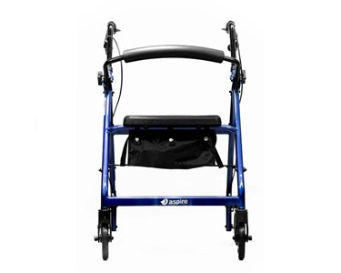 Seat Mobility Wheelie Walker Rollator 130kg | Aspire Classic 6" 