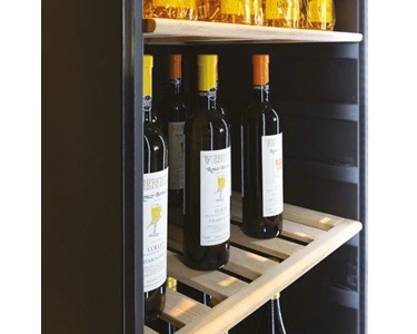 Electrolux - Wine Refrigerator Steel 170 Bottles - WC170SSMZ