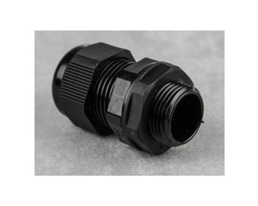 RS PRO - IP68 Black Nylon Cable Gland M20 4-9mm