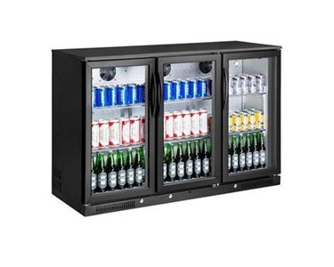 Victoria - 3 Door Glass Door Under Bench Fridge | LG-320H