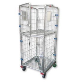 Roll Caged Shelf Trolley | RCT400