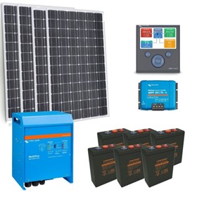 Powered Off Grid Solar Kit | Solar Panels – 3kW PV Array