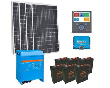 Victron - Powered Off Grid Solar Kit | Solar Panels – 3kW PV Array