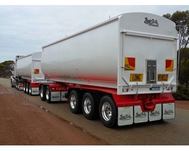 Bruce Rock Engineering - Grain End Tipper Trailer