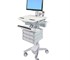 Ergotron Medical Cart | StyleView® Cart with LCD Pivot, 9 Drawers