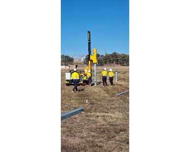 Orteco - Solar Pile Driver | HD1200J 4.5M