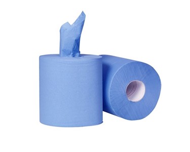 Blue Centrefeed Roll Towel | 330m – 1205 | Livi Essentials