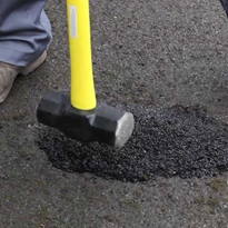How to repair potholes, utility cuts and damaged asphalt the easy way