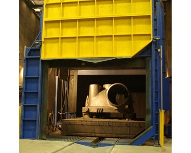 Superior - Shotblasting Machine | SUPERIOR EdgeBlast Turntable