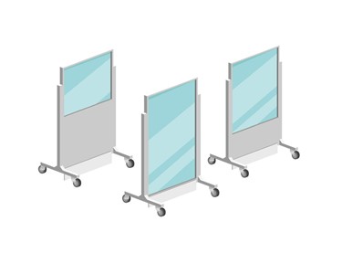 RADshield - Zenith 1100W Mobile Radiation Shields 