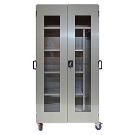 Robust Stainless Steel Medical Storage Cabinet