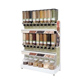 Food Dispenser | Gondola System Natural Foods Kit 108”