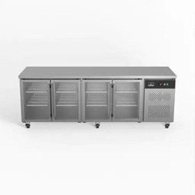 Glass Door Worktop Fridge | GNX4100TNG 4 Door