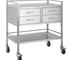Select Patient Care - Instrument Trolley | Four Drawer Side By Side Trolley