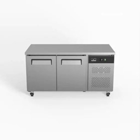 2 Door Worktop Fridge Stainless Steel | GNX2100TN