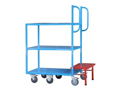 Sitequip Multi Deck Trolley with Step