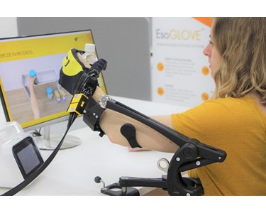 Hand Neurorehabilation | EsoGLOVE Myo | EMG-Driven Soft Robotic Glove
