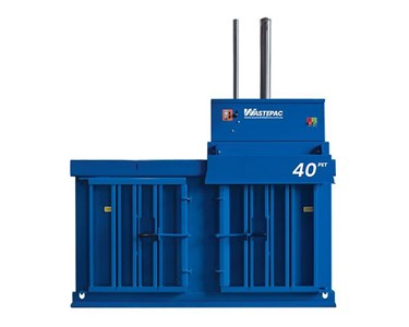 Waste Initiatives - Multi-Chamber Baler | WastePac PET 40