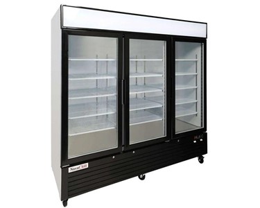 NovaChill - SM2000GZ - Triple Glass Door Bottom Mount Display Freezer