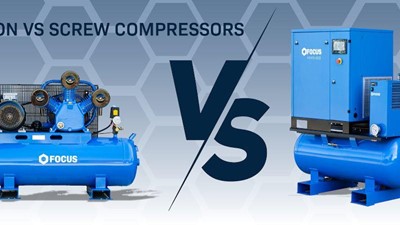 Piston Vs. Screw Compressors