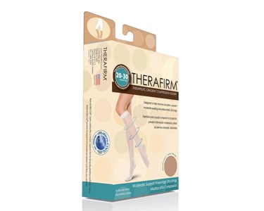 Unisex Knee-High Stockings Moderate Support 20-30mmHg