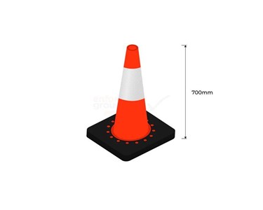 Enforcer Group - Reflective Traffic Cone 700mm | BTC761R