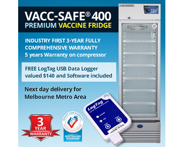 LogTag - Premium Vaccine Fridge | Vacc-Safe 400