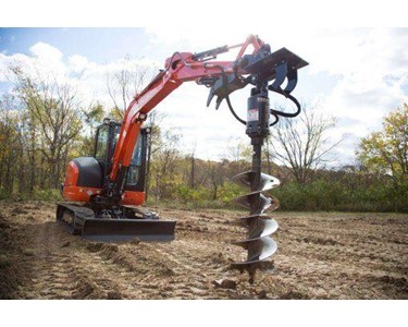 Post Hole Auger Attachment 800 * 200 Spiral Drill