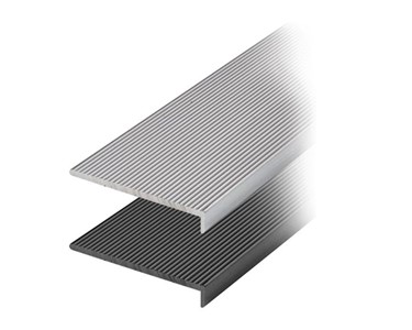 Anti Slip Stair Nosings | Plain Aluminium