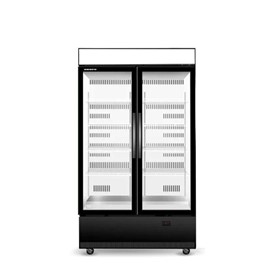 2 Glass Door Display Fridge