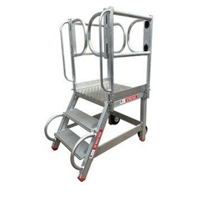 Mobile Access Platform | Low Height Access Ladder With Platform