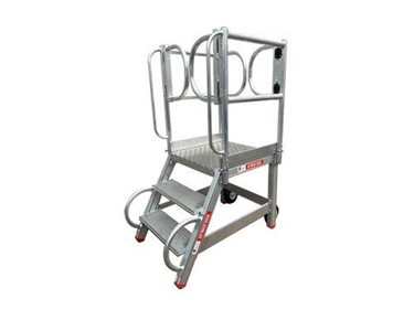 Mobile Access Platform | Low Height Access Ladder With Platform