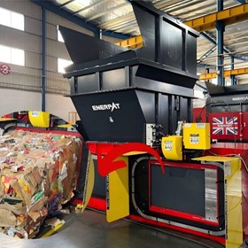 Automatic Horizontal Paper Baler with Twin Ram Compression
