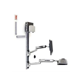LX Sit-Stand Wall System | Monitor Mount 