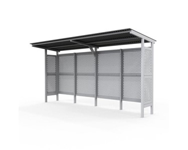 Bus Shelter | Double Size (4.8m) - In-Ground