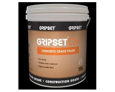 Gripset - CONCRETE CRACK FILLER 15 LITRE PAIL | GRIPSET C26 