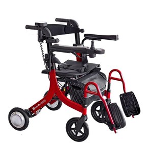 Hybrid Multi Tasker Rollator Walker Electric Wheelchair | 3 In 1 EVO