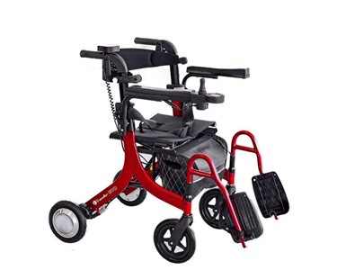 Hybrid Multi Tasker Rollator Walker Electric Wheelchair | 3 In 1 EVO