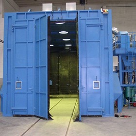 Shotblasting Machine | SUPERIOR EdgeBlast Manual Shotblasting Chamber