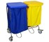 Double Collection Trolley | Double Linen Skips