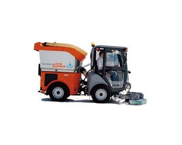 Hako - City Outdoor Scrubber Ride-On Sweeper - Citymaster 1200