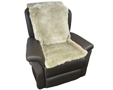 Rehab & Mobility - Bed & Chair Covers | Sheepskin O’lay Honey with straps